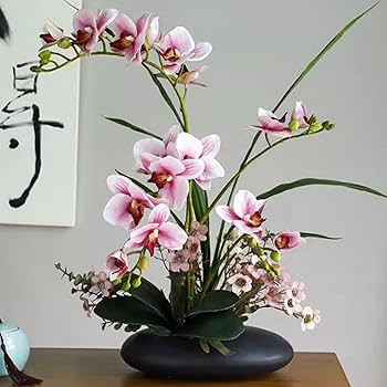 Amazon｜造花インテリア 胡蝶蘭 枯れない花 装飾花 アート